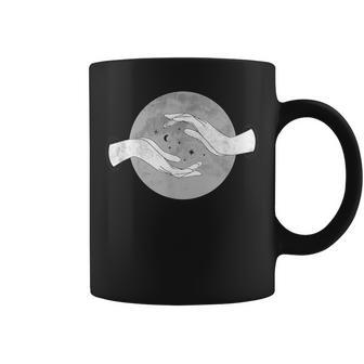 Mystic Hands Magical Alchemy Witchy Goth Grunge Coffee Mug - Monsterry