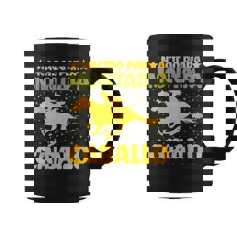 Nacido Para Montar A Caballo Equitación Hombre Regalo Taza de café - Regaloses