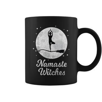 Namaste Witches Halloween Yoga Lover Costume Coffee Mug | Crazezy CA