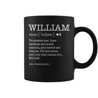 The Name Is William Adult Definition Men's Coffee Mug | Crazezy UK