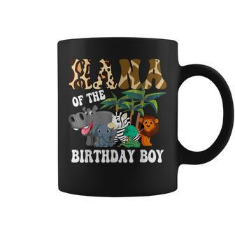 Nana Of The Birthday Boy Zoo Bday Safari Celebration Coffee Mug - Thegiftio UK