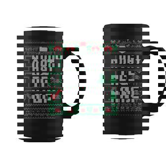Nance Family Name Xmas Naughty Nice Nance Christmas List Coffee Mug - Seseable