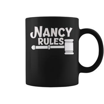 Nancy Rules Nancy Coffee Mug - Monsterry DE