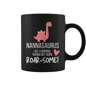 Nannasaurus Like A Normal Nanna But More Roarsome Dinosaur Coffee Mug - Thegiftio UK