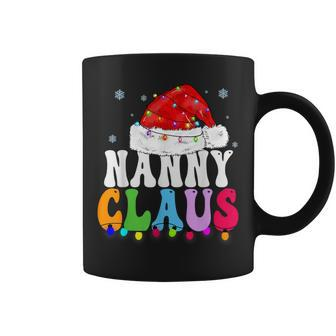 Nanny Claus Xmas Family Matching Grandma Christmas Coffee Mug - Seseable