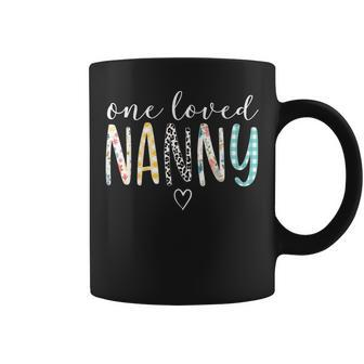 Nanny One Loved Nanny Mother's Day Coffee Mug - Monsterry UK
