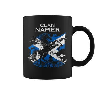 Napier Clan Family Last Name Scotland Scottish Coffee Mug - Seseable