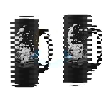 Napping Westie Pijama West Highland Terrier Sleeping Taza de café - Regaloses