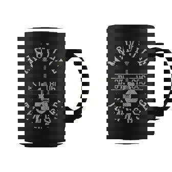 Nashville Country Music City Guitar Coffee Mug - Thegiftio