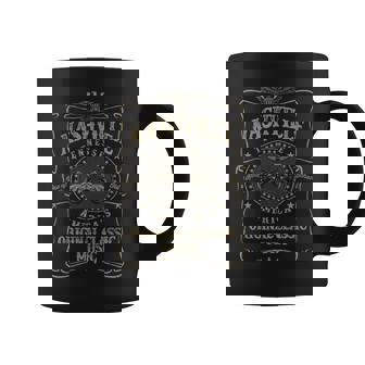 Nashville Music City Estados Unidosintage Taza de café - Regaloses