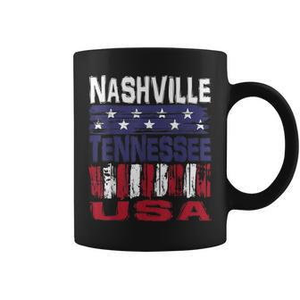 Nashville Tennessee Usa Coffee Mug - Monsterry