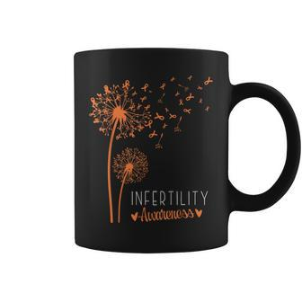 National Infertility Awareness Week Dandelion Men Coffee Mug - Seseable