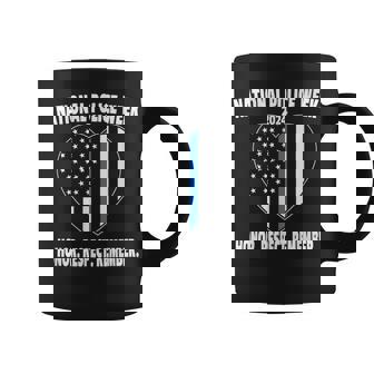 National Police Week 2024 Honor Respect Remember Coffee Mug - Thegiftio