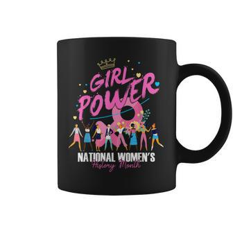 National Women's History Month 2024 Girl Power For Women Coffee Mug - Seseable