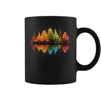 Nature Reflection Forest Trees Outdoor Wildlife Coffee Mug - Monsterry AU