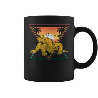 Nature Tropical Lizard Reptile Animal Sunset Komodo Dragon Coffee Mug - Monsterry DE