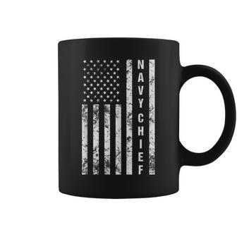 Navy Chief Sleeveless Us Flag Navy Chief Coffee Mug - Monsterry