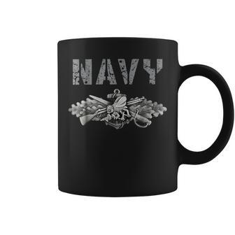 Navy Sailor Seabee Combat Warfare Coffee Mug - Monsterry AU