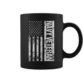 Navy Vet Sleeveless Us Flag Navy Veteran Coffee Mug - Monsterry UK