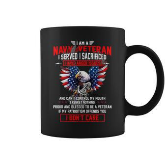 I Am A Navy Veteran I Served I Sacrificed Coffee Mug - Monsterry DE