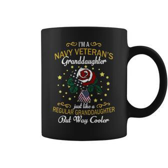 Navy Veterans Granddaughter Coffee Mug | Mazezy