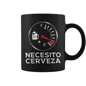 Necesito Cerveza Spanish I Need Beer Quote Saying Coffee Mug - Monsterry UK