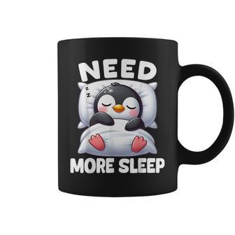 Need More Sleep Penguin Cute Penguin Pajama For Bedtime Coffee Mug - Thegiftio UK