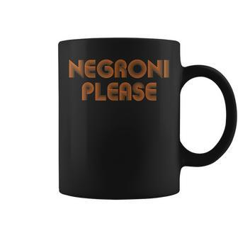 Negroni Please Drink Party Retro Cute Streetwear Coffee Mug - Thegiftio UK