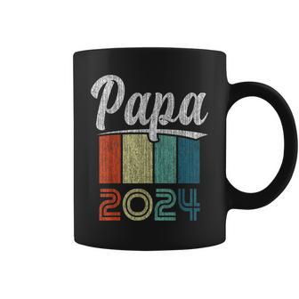 Neuer Papa Frischgebackener Papa Papa 2024 Tassen - Geschenkecke