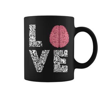 Neuro Nurse Love Brain Nurselife Neuroscience Nursing Coffee Mug - Monsterry