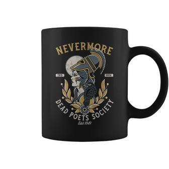 Nevermore Dead Poets Society Vintage Literature Coffee Mug - Monsterry DE