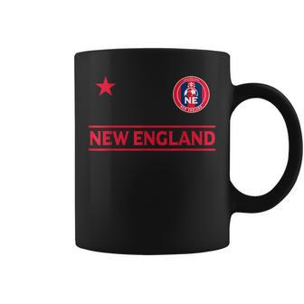New England Soccer Jersey '53 Royal Edition Ii Coffee Mug - Monsterry DE