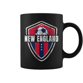 New England Soccer Jersey Ii Original Distressed Coffee Mug - Monsterry DE