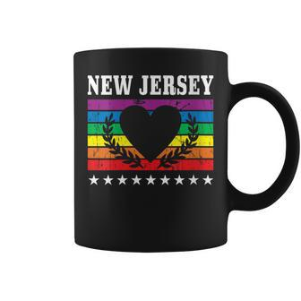 New Jersey Pride Flag Pride Month Lgbtq Flag Lgbt Community Coffee Mug - Monsterry AU