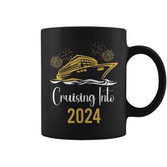 New Years Cruise 2024 Party Family Vacation Matching Coffee Mug - Seseable