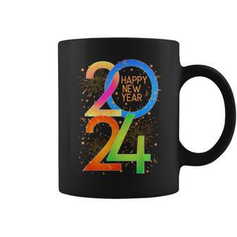 New Year's Eve 2024 Colorful Nye Party Coffee Mug - Monsterry