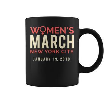 New York City Nyc Ny Women's March January 19 2019 Coffee Mug - Monsterry AU