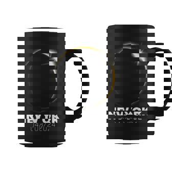 New York Total Solar Eclipse 2024 April 8 Totality Spring Coffee Mug - Thegiftio