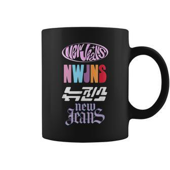 Newjeans New Jeans Nwjns Kpop Logos Women Coffee Mug - Seseable