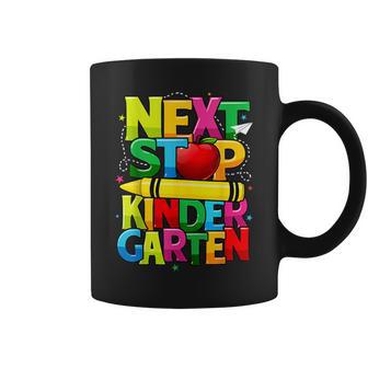 Next Stop Kindergarten Preschool Graduation 2023 Boys Girls Coffee Mug - Monsterry AU