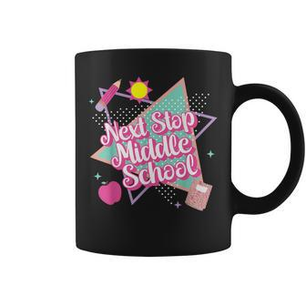 Next Stop Middle School Back To School Graduation Teacher Coffee Mug - Monsterry DE