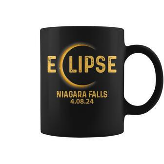 Niagara Falls Ny Total Solar Eclipse Party 2024 Usa Map Coffee Mug | Mazezy AU
