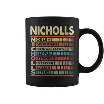 Nicholls Family Name Nicholls Last Name Team Coffee Mug - Seseable