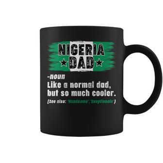 Nigerian Dad Definition Nigerian Roots Pride Fathers Day Coffee Mug - Thegiftio UK