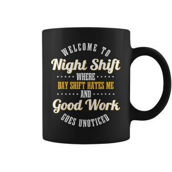 Night Shift Professional Workers Coffee Mug - Monsterry