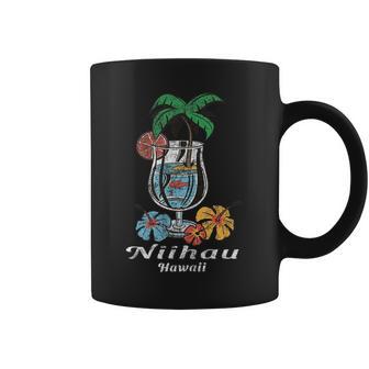 Niihau Hawaii Vacation Souvenir Hawaiian Islands Trip Coffee Mug - Monsterry CA