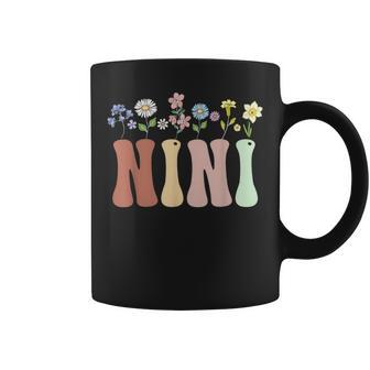 Nini Wildflower Floral Nini Coffee Mug - Monsterry UK
