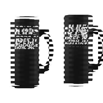 No Hugs Free Hugs Hugs Coffee Mug - Monsterry