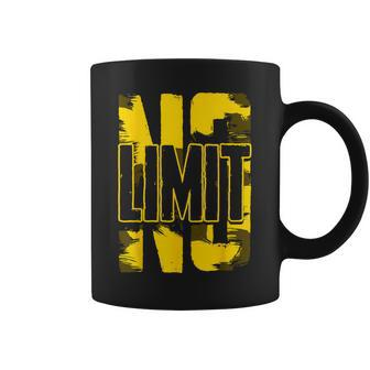 No Limit Motivated Gold Coffee Mug | Mazezy
