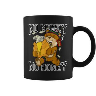 No Money No Honey Bear Hustle Spirit Native American Coffee Mug - Monsterry